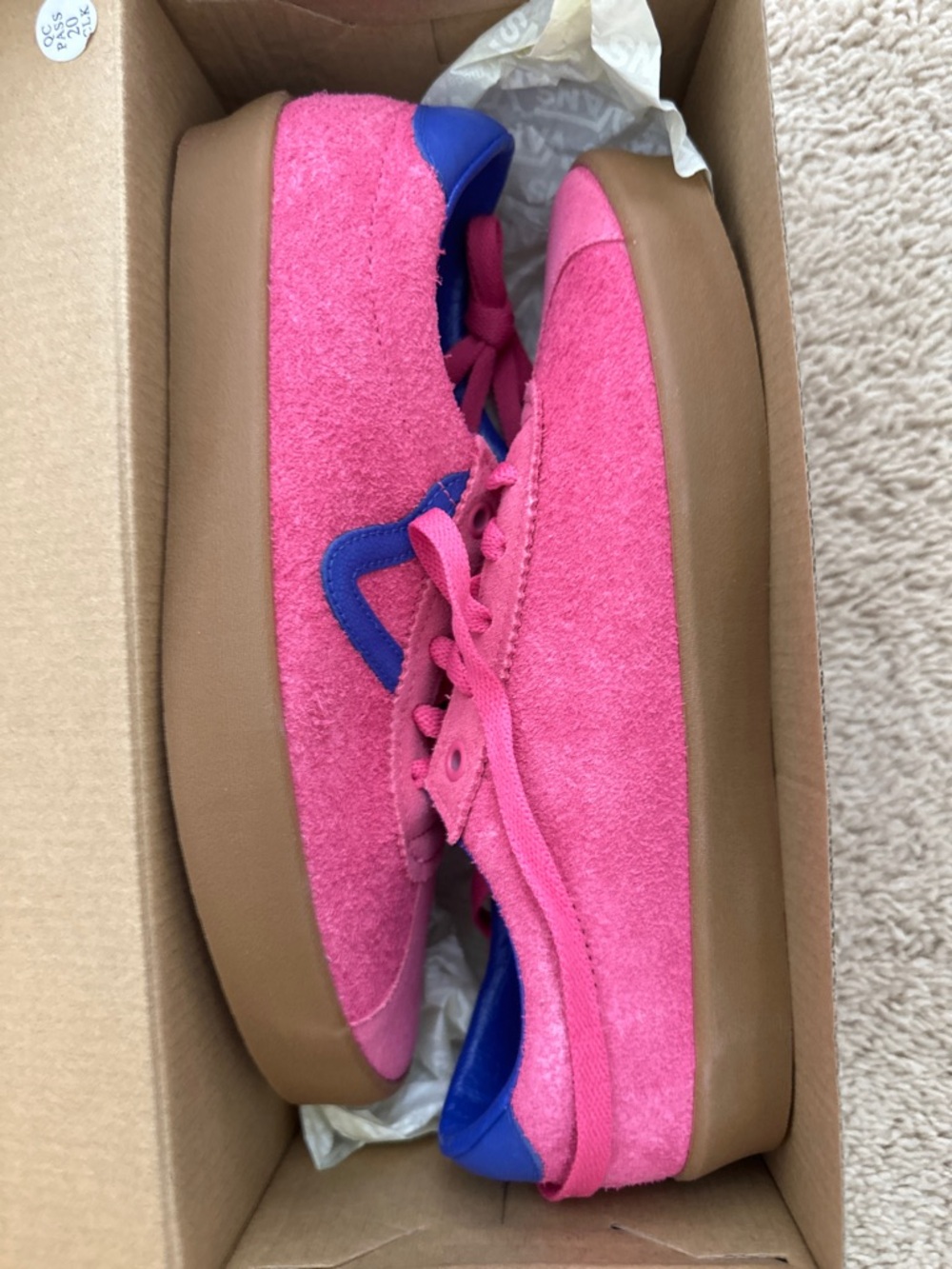 🎉🎉Host Pick🎉🎉 NIB Vans Sport Low "Bambino Honeysuckle" | 8W / 6.5M 🏛️🛹 - Picture 2 of 6